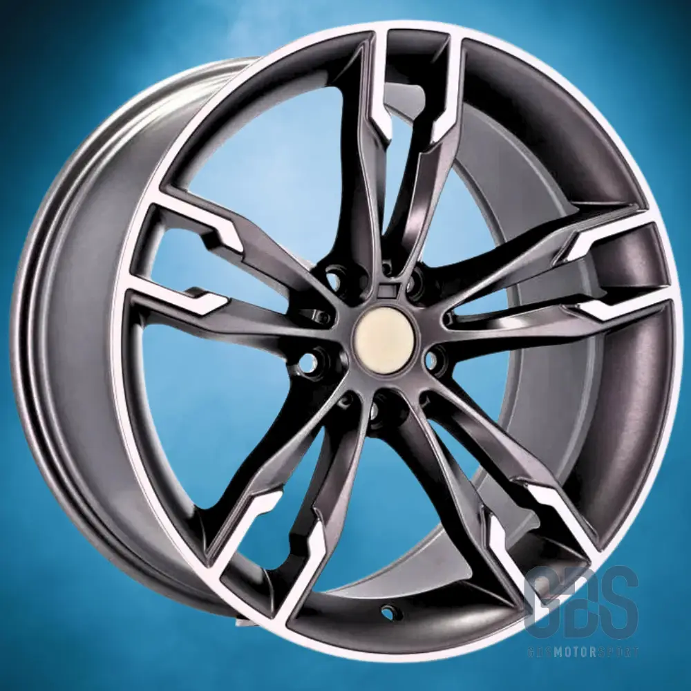 Pack 4 jantes type 668M Gris Poli BMW R18" X 9" ET38