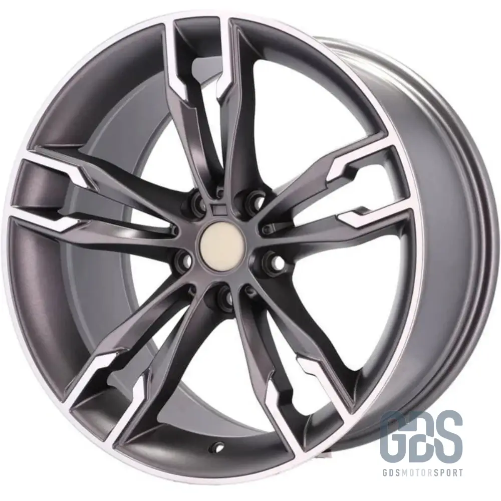 Pack 4 jantes type 668M Gris Poli BMW R18" X 9" ET38