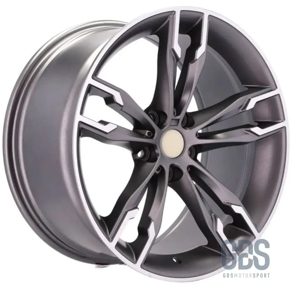 Pack 4 jantes type 668M Gris Poli BMW R18" X 9" ET38