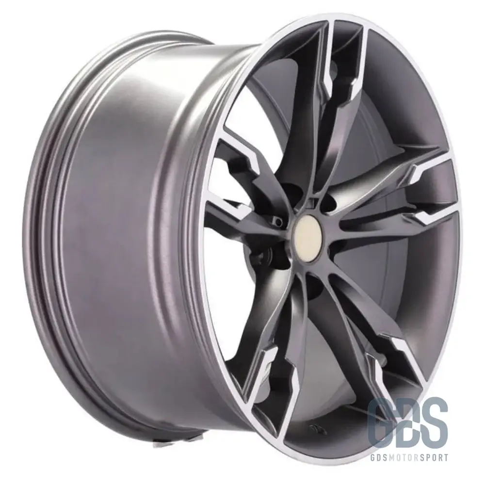 Pack 4 jantes type 668M Gris Poli BMW R18" X 9" ET38