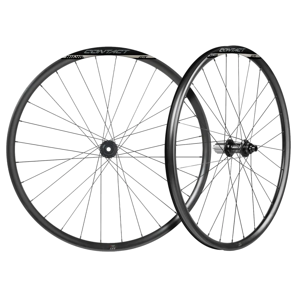 Paire de Roues MICHE CONTACT GR DISC à Pneus (Center Lock)