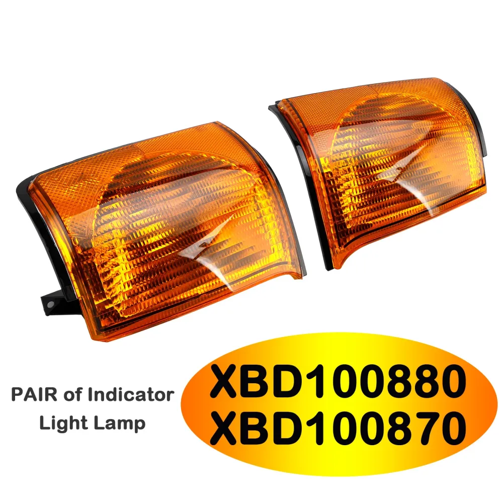 PAIRE de voyants lumineux pour Land Rover Discovery 2 avant L/H N/S