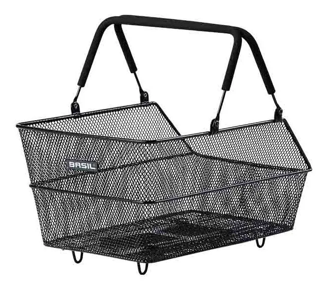 Panier sacoche Basil grand avec adaptateur MIK 2.0 inclus