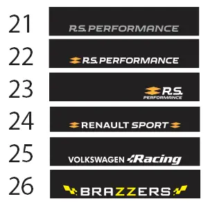 Pare Soleil Renault Sport Divers