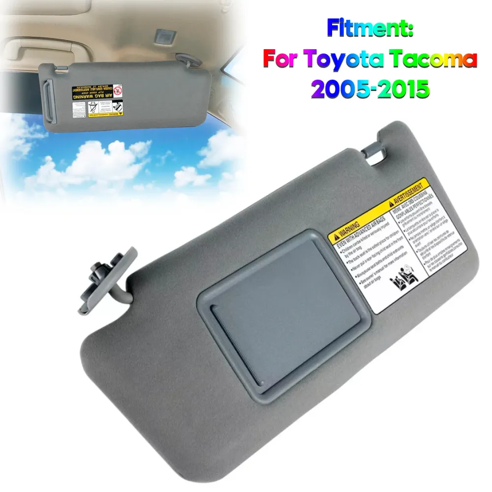 Pare-soleil côté gauche gris Toyota Tacoma 2005-2015 74320-04181-B1