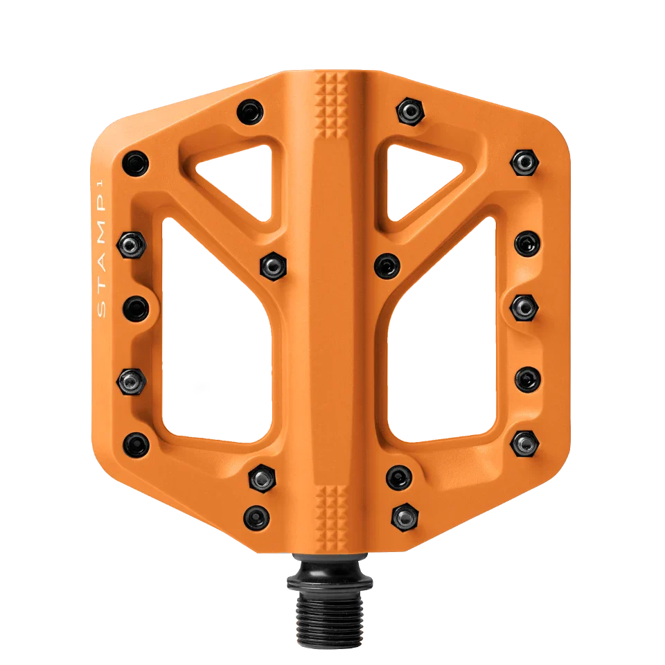 Pédales Plates CRANKBROTHERS STAMP 1 Small Orange