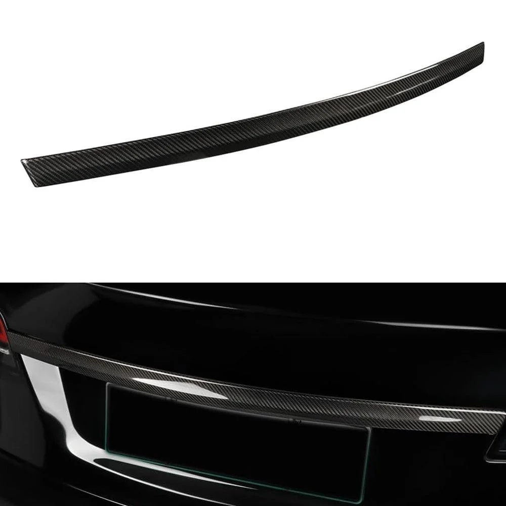 [Performances améliorées] Garniture de hayon arrière en fibre de carbone pour Tesla Model S 2022. 06+