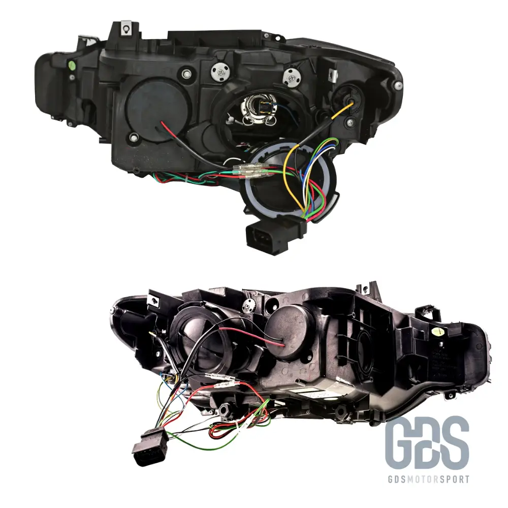 Phares avant H7/H7 Angel Eyes 3D LED pour BMW Série 3 F30 / F31 Phase 1