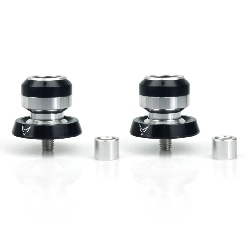 Pion bras oscillant avec curseur, M8, argent