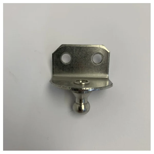 Plaque compacte en acier inoxydable Osculati 90° avec boule de 10 mm - 38.013.24
