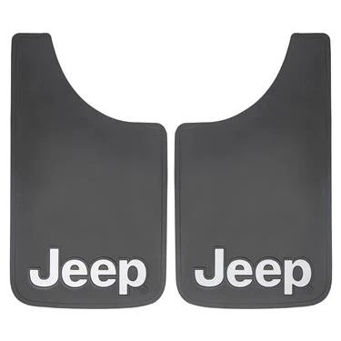 Jeep 11" x 19" Mud Guards PlastiColor