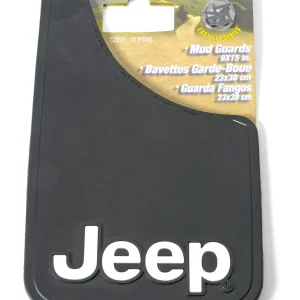 Jeep 9" x 15" Mud Guards PlastiColor