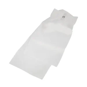 plastron de concours avec logo brodé White Taille unique
