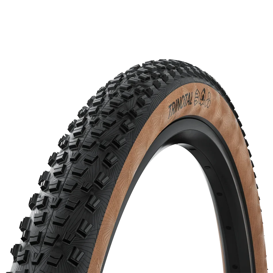 Pneu CONTINENTAL TRINOTAL Trail Grip 29x2.40 Tubeless Ready Souple Marron