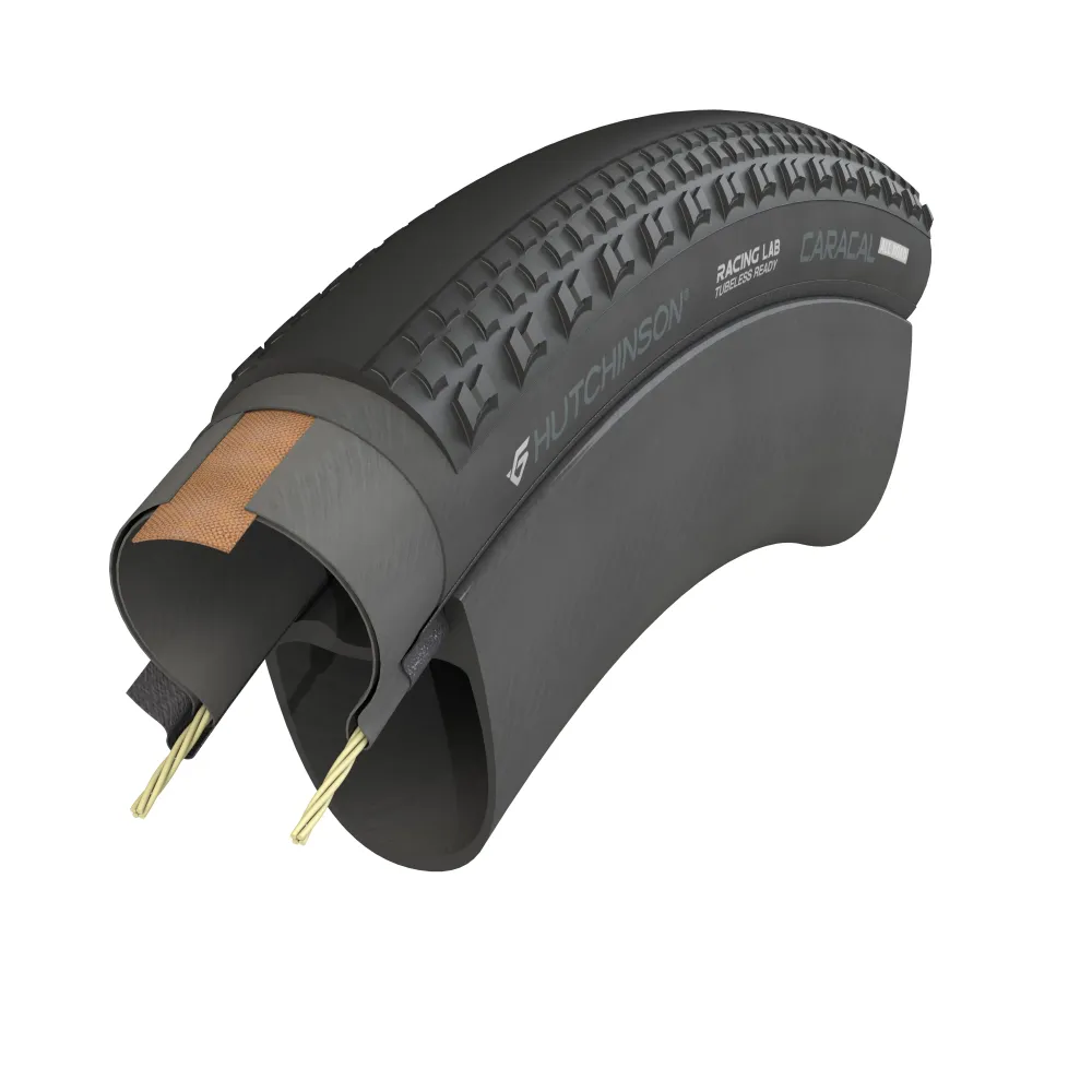 Pneu HUTCHINSON CARACAL ALLROAD 700x35 Tubeless Ready Beige
