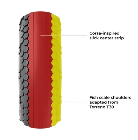 Pneu VITTORIA TERRENO T10 HARDPACK Gravel Endurance 700x50c Tubeless Ready Souple Noir