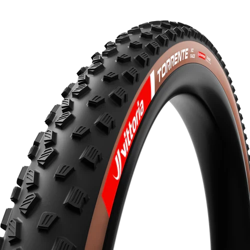 Pneu VITTORIA TORRENTE XC RACE 29x2.4 Graphene 2.0 Tubeless Ready Souple Noir/Beige
