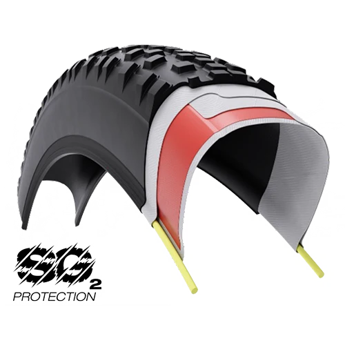 Pneu WTB RESOLUTE TCS LIGHT FAST ROLLING DUAL DNA SG2 120tpi 700x50c Tubeless Ready Noir