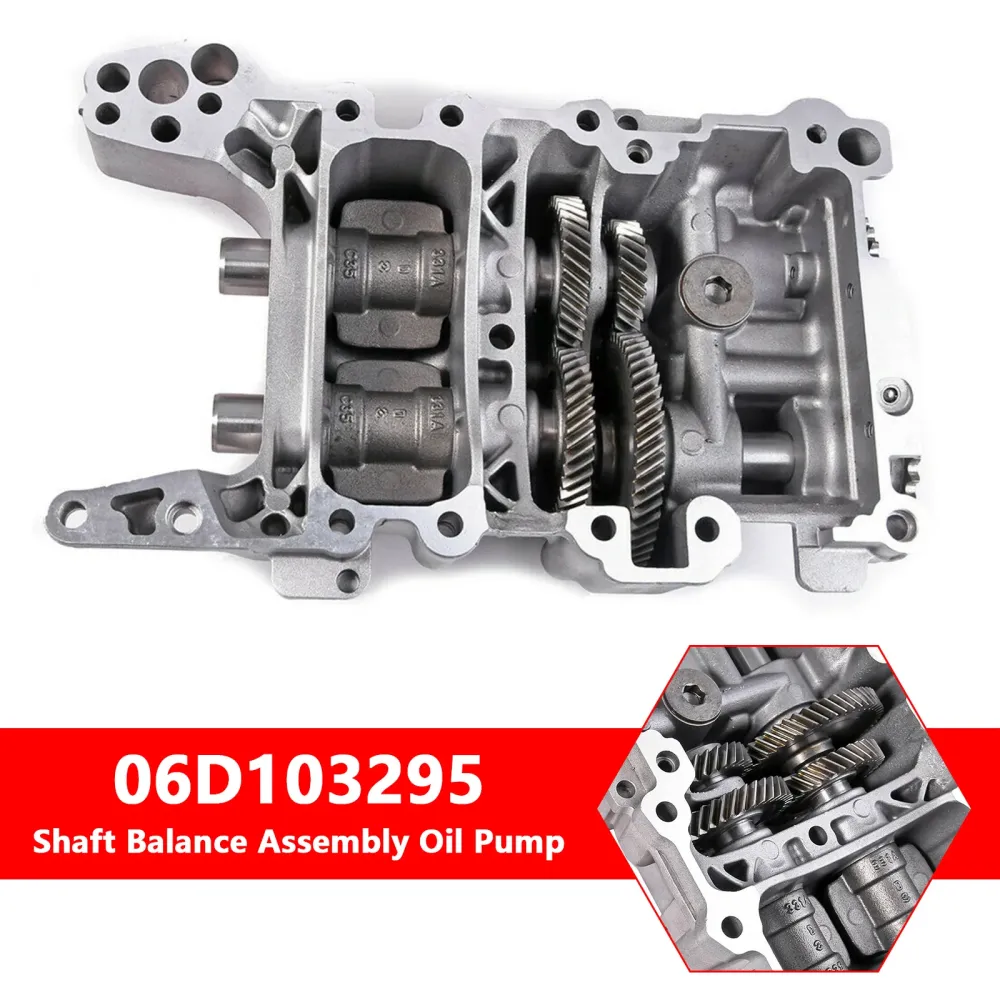 Pompe à huile d'assemblage d'équilibrage d'arbre 06D103295 pour Audi A3 A4 pour VW Jetta 2.0T
