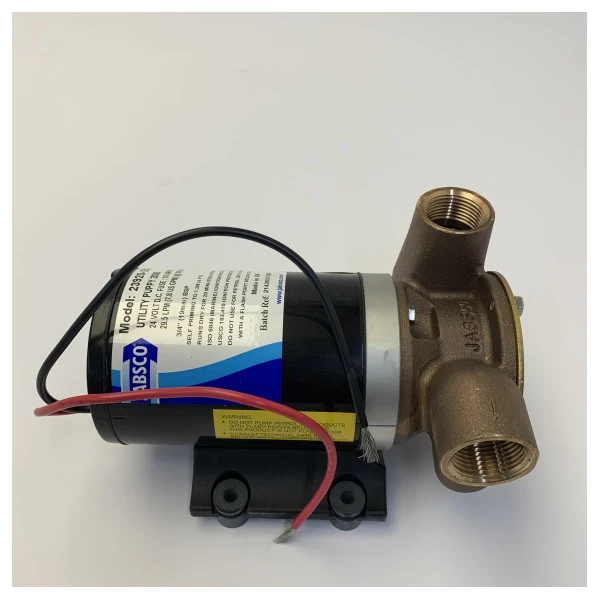 Pompe à impeller Jabsco Utility Puppy 2000 24V 30L/min - 23920-2523