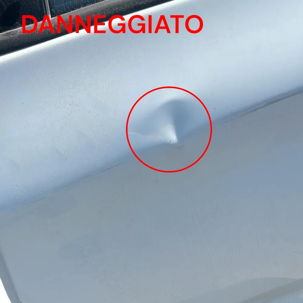 Portiera Posteriore Sinistra Bianca Renault Zoe (2013 > 2024) Porta / Sportello