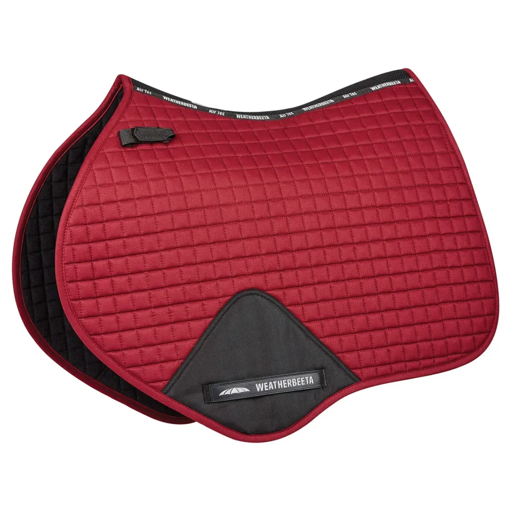 Prime tapis de selle de saut Dark Red P