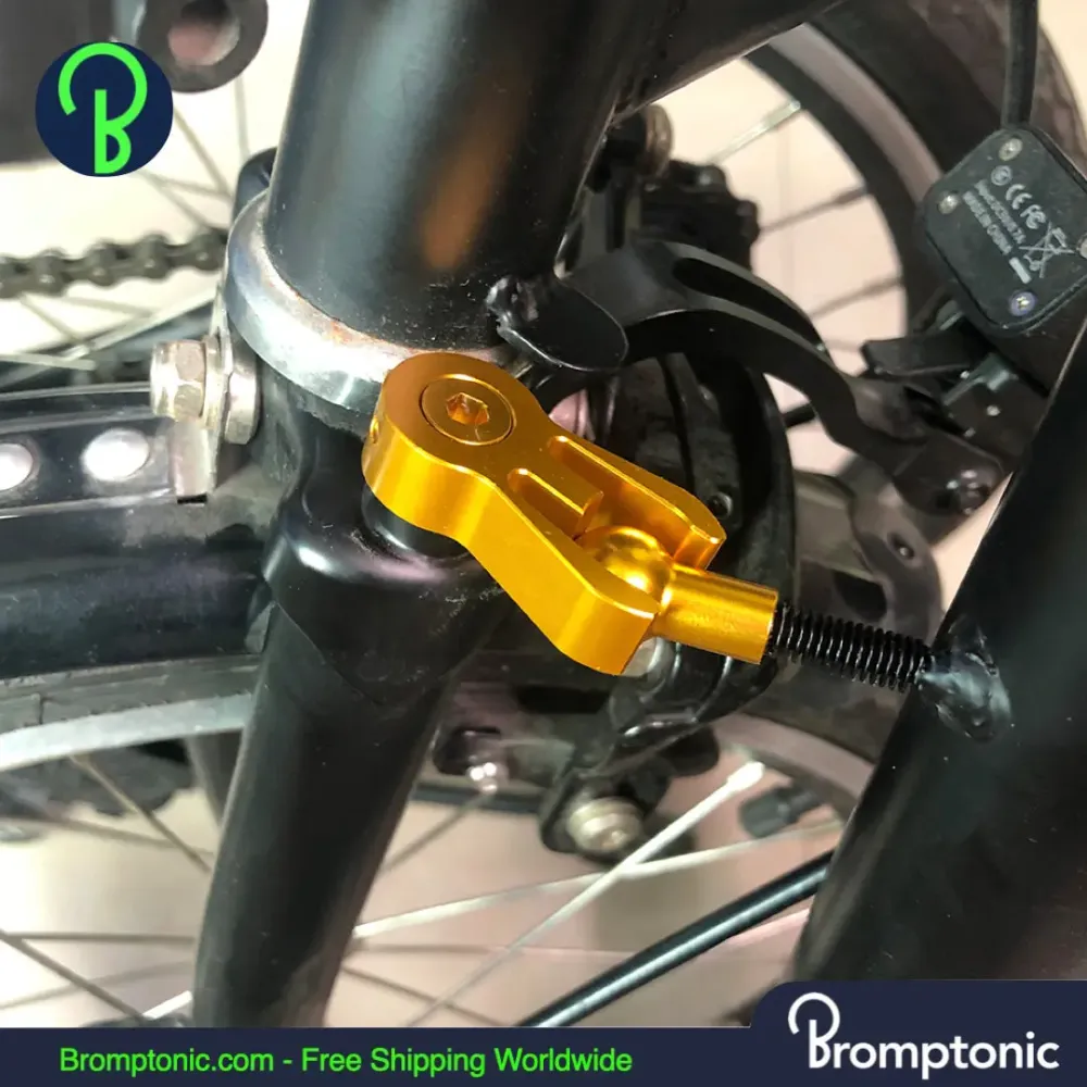 Prise de la rotule Brompton