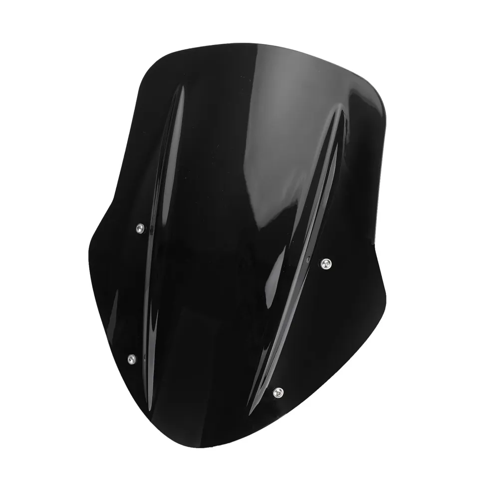 1x protection de déflecteur de vent de pare-brise pour Ducati Diavel 14-18 noir
