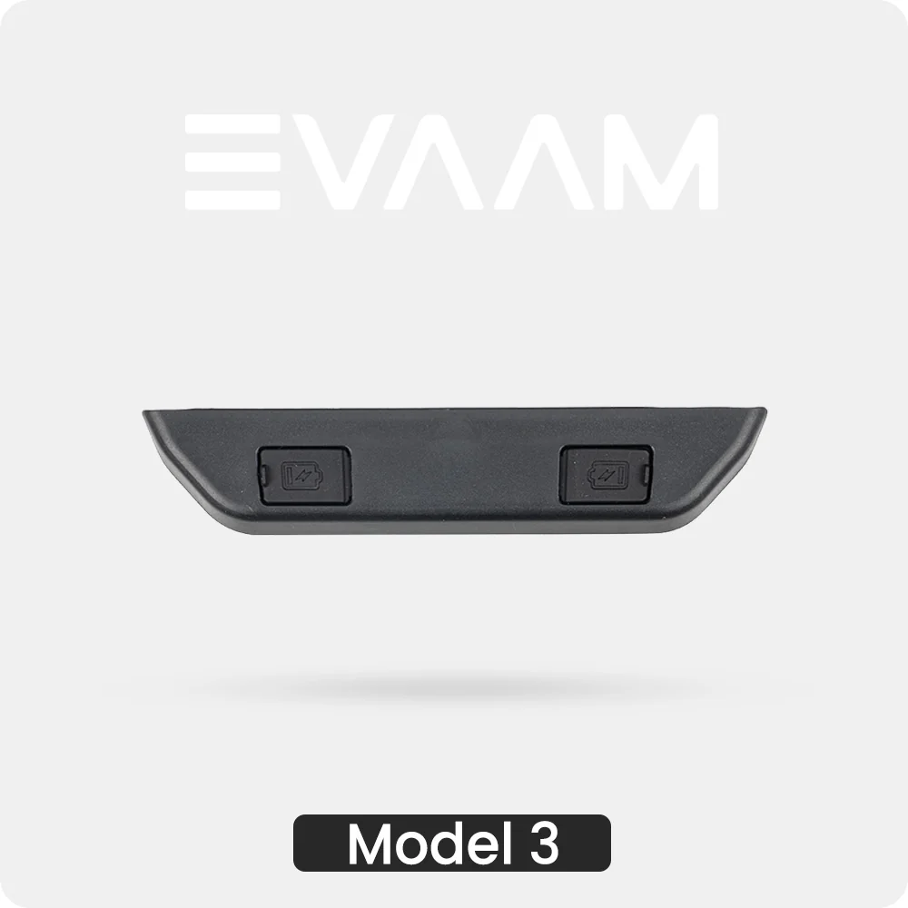Protection de port USB arrière EVAAM® pour Model 3 Highlander