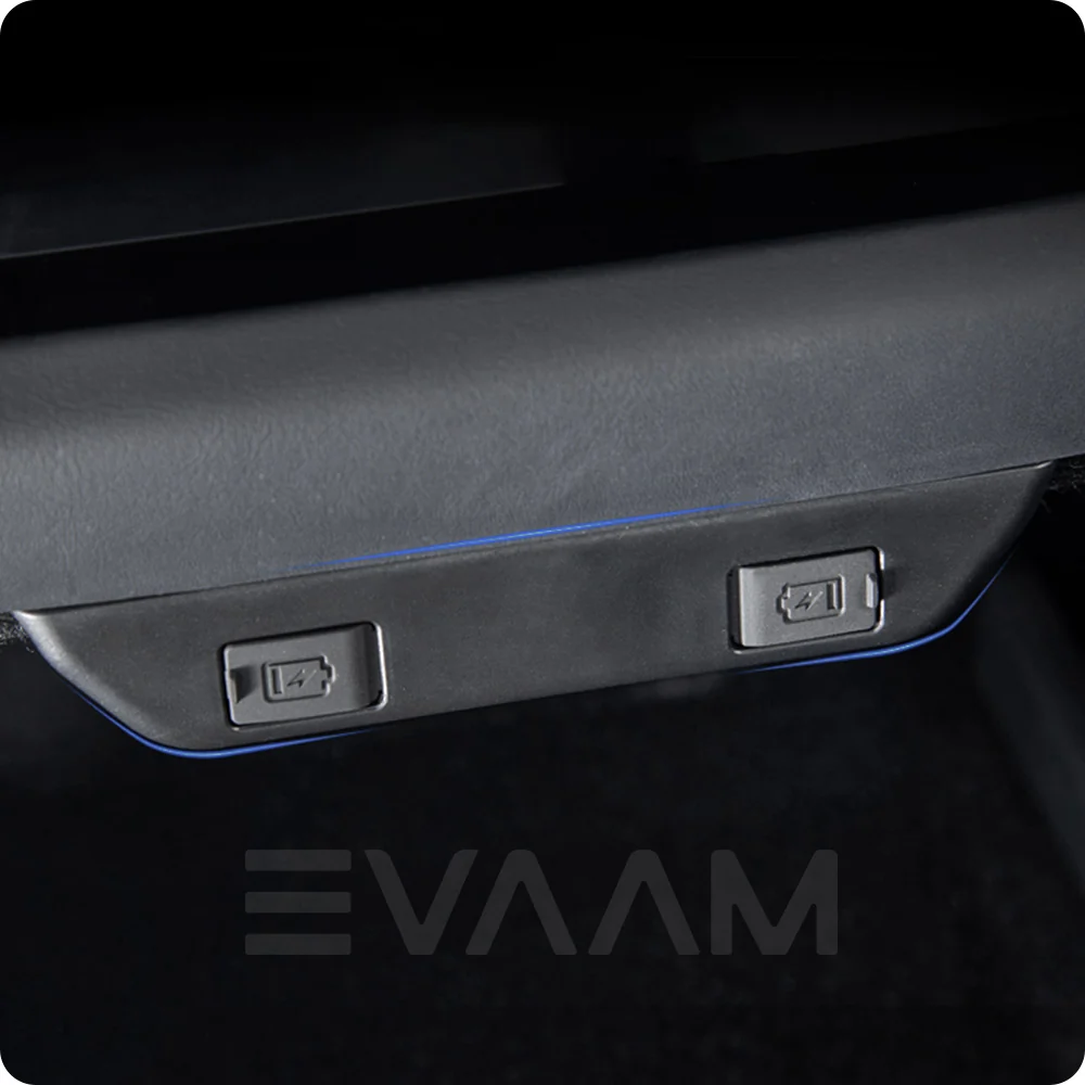 Protection de port USB arrière EVAAM® pour Model 3 Highlander