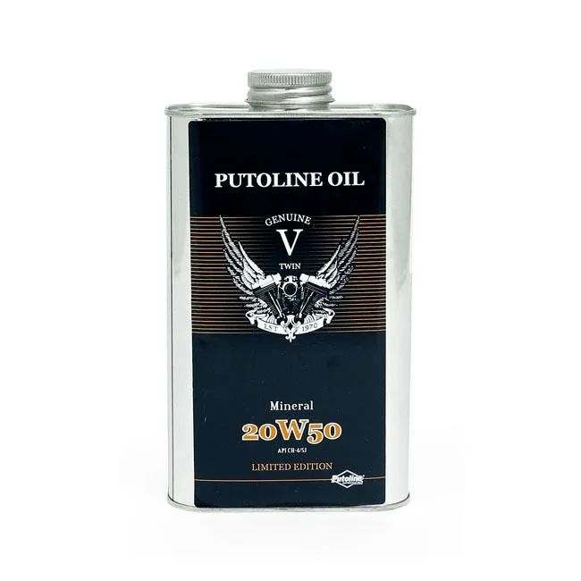 Putoline Genuine V-Twin Motor Oil Mineral 20W-50 1L