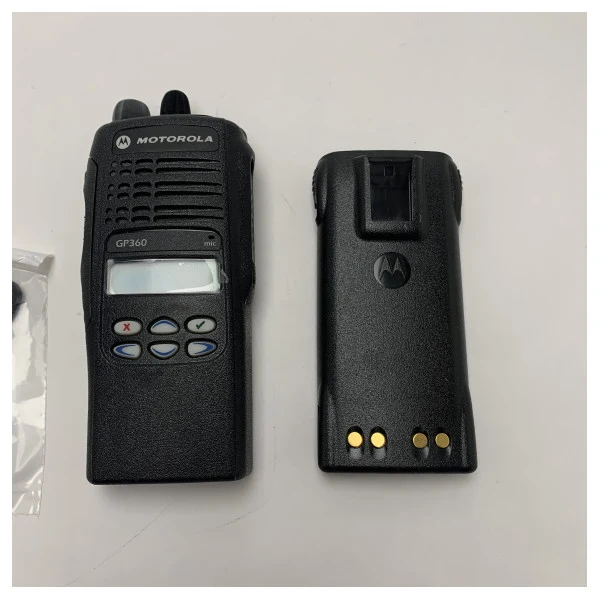 Radio marine portable VHF à 2 voies Motorola GP360 - 5W 136-174MHz