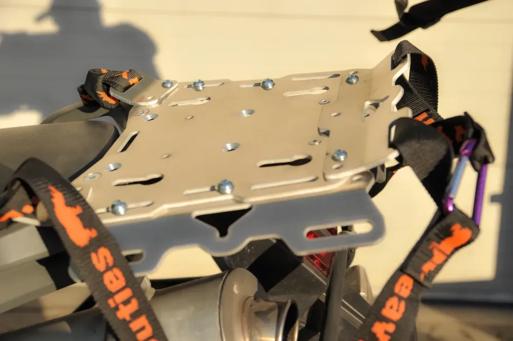 Rallonge de plate-forme Top Case Aluminium Anodisé - KTM 1050/1090/1150/1190/1290