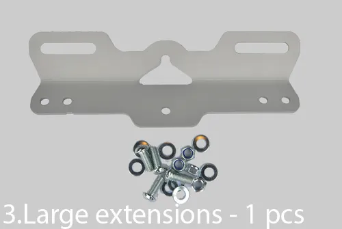 Rallonge de plate-forme Top Case Aluminium Anodisé - KTM 1050/1090/1150/1190/1290