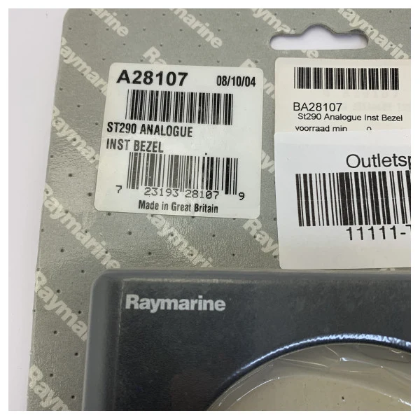 Raymarine A28107 ST290 Monture de surface Bezel