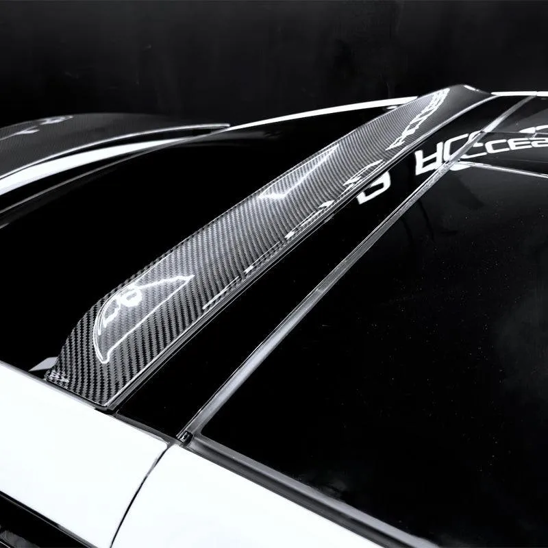 [Real Carbon Fiber] Aileron de lunette arrière pour Tesla Model X 2023+