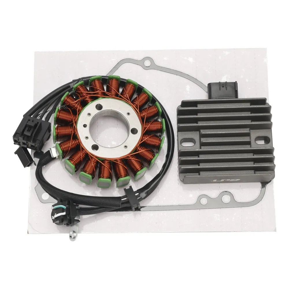 Redresseur de régulateur de stator de générateur Kawasaki ER300 Z300 2015-2018 & Joint 21003-0128