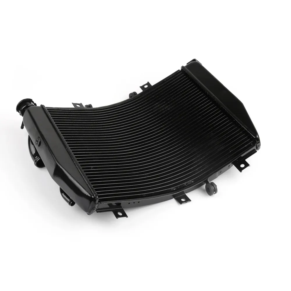 Refroidisseur de radiateur noir en aluminium, pour Kawasaki Ninja ZX10R ZX-10R ZX 10R 2004 – 2005