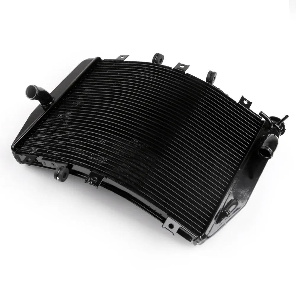 Refroidisseur de radiateur noir en aluminium, pour Kawasaki Ninja ZX10R ZX-10R ZX 10R 2004 – 2005