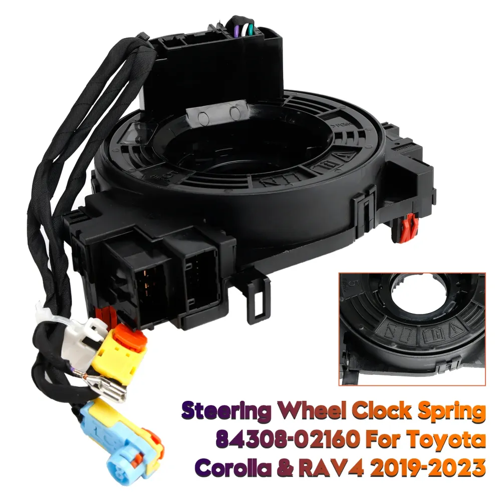 Ressort d'horloge de volant 84308-02160 pour Toyota Corolla & RAV4 2019-2023