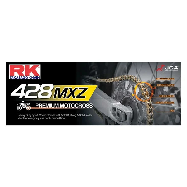 Chaîne Robuste 428MXZ RK RK Chain