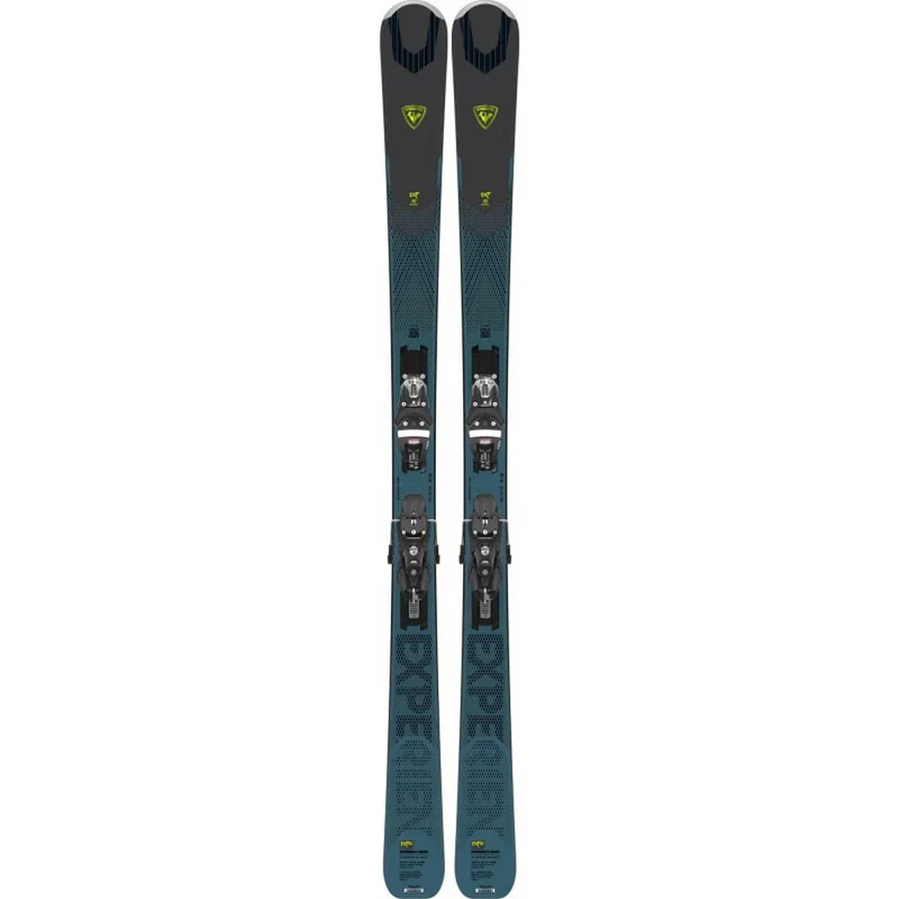Skis alpins Rossignol Experience 82 Basalt + Fixations Konect 11 NX12 160