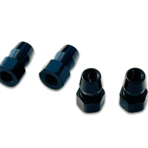 Rotule pour amortisseur en aluminium GRK 4.8 mm (Noir) (4)