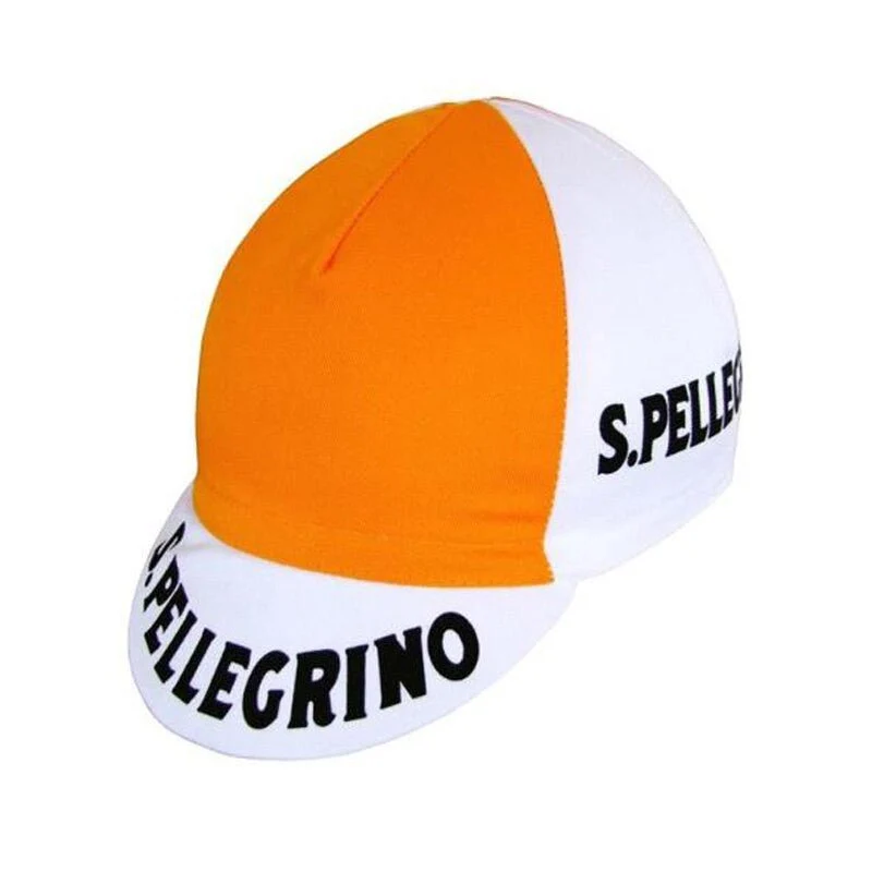 Casquette de Cyclisme Rétro San Pellegrino Roule Maillot