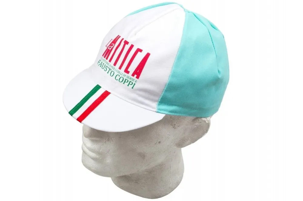 La Mitica Casquette de Cyclisme Rétro Fausto Coppi Roule Maillot