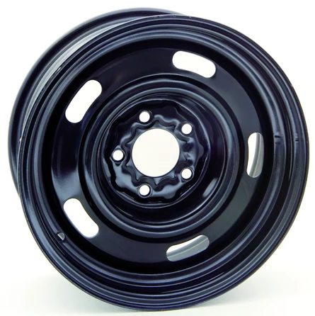 Roue d'acier 15x6 5x114.3 ET7 CB70.6 Noir RT