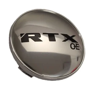 9074K59COE - CENTER CAP W/LOGO CHROME RTXoe BLACK 9074K59