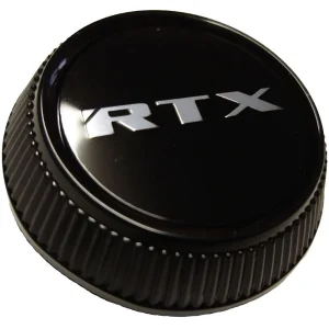 RTX 5314K64RB - Center Cap & Logo Black RTX Chrome