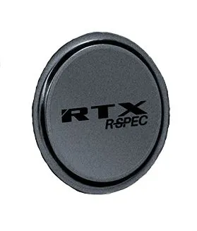 RTX R-Spec 210K62ALE1 - Gunmetal Center Cap w/Black R-Spec on Gunmetal Background
