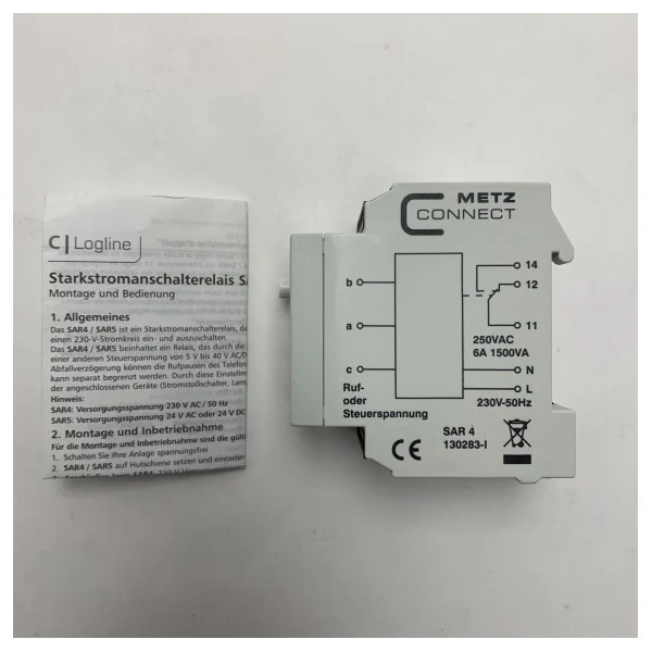 SAR 4 Marine Phone Ring Detector Relay - Contrôleur de signal d'appel automatique fiable pour les systèmes de communicatio...